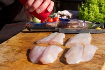 Recept na grilovaného pangasiuse v alobalu