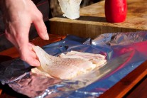 Recept na grilovaného pangasiuse v alobalu