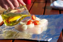 Recept na grilovaného pangasiuse v alobalu