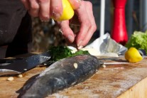 Recept na grilovaného mořského vlka