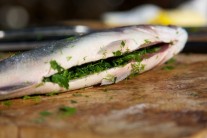 Recept na grilovaného mořského vlka