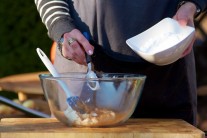 Recept na grilovaný banán s mascarpone