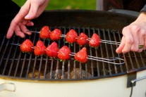 Recept na grilované jahody