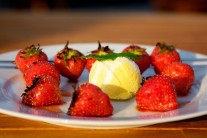 Recept na grilované jahody