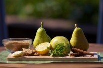 Recept na grilované hrušky