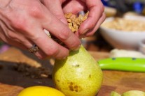 Recept na grilované hrušky