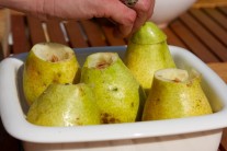 Recept na grilované hrušky