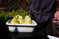 Recept na grilované hrušky