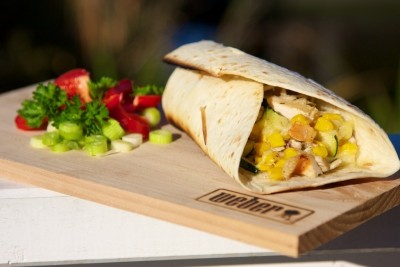 Kuřecí tortilla na grilu