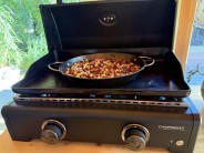 Recept na lívance se švestkovou Nutellou