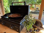 Recept na lívance se švestkovou Nutellou