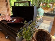 Recept na lívance se švestkovou Nutellou