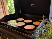 Recept na lívance se švestkovou Nutellou