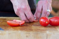 Recept na těstovinový salát s kuřecím masem