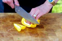 Recept na těstovinový salát s kuřecím masem