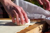 Recept na hermelín grilovaný v listovém těstě