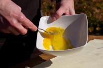 Recept na hermelín grilovaný v listovém těstě