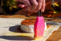 Recept na hermelín grilovaný v listovém těstě