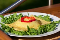 Recept na hermelín grilovaný v listovém těstě