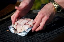 Recept na hermelín grilovaný ve slanině