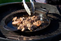 Recept na kuřecí játra na grilu