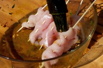 Recept na kuřecí saté na grilu