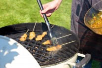 Recept na kuřecí saté na grilu