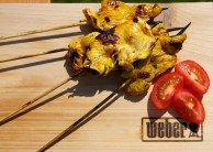 Recept na kuřecí saté na grilu