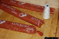 Recept na domácí lovecký salám