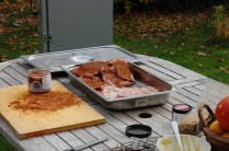 Recept na domácí uzená žebra