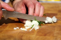 Recept na kuřecí prsa s jarní cibulkou