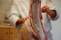 Uzený špek naložený na sucho