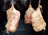 Uzená krkovice v hovězím deníku