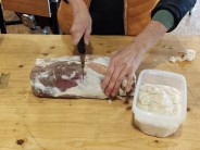 Uzená krkovice v hovězím deníku