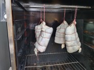 Uzená krkovice v hovězím deníku