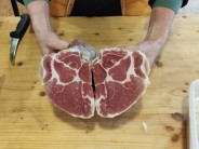 Uzená krkovice v hovězím deníku