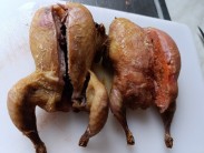 Recept na uzené křepelky podle paní Kateřiny