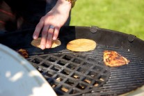 Recept na hamburger s trhaným kuřecím masem
