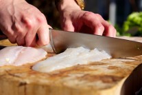 Recept na grilovaného pangasiuse s olivami