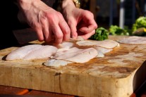 Recept na grilovaného pangasiuse s olivami