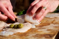 Recept na grilovaného pangasiuse s olivami