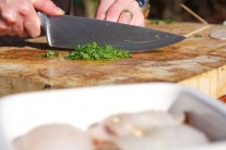 Recept na grilovaného pangasiuse s olivami