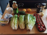 Recept na kapra na grilu se sal&aacute;tem a bramborem