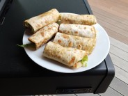 Recept na grilovan&eacute; kousky kapra v tortille