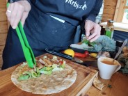 Recept na grilovan&eacute; kousky kapra v tortille