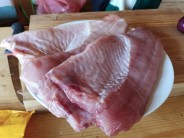 Recept na grilovan&eacute; kousky kapra v tortille