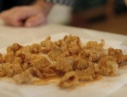 Detailn&iacute; z&aacute;běr na řeznick&yacute; popcorn