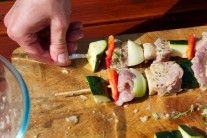 Recept na špíz z vepřové panenky