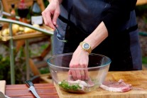 Recept na grilované kotlety s citronovo-tymiánovou marinádou