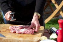 Recept na grilovanou krkovici